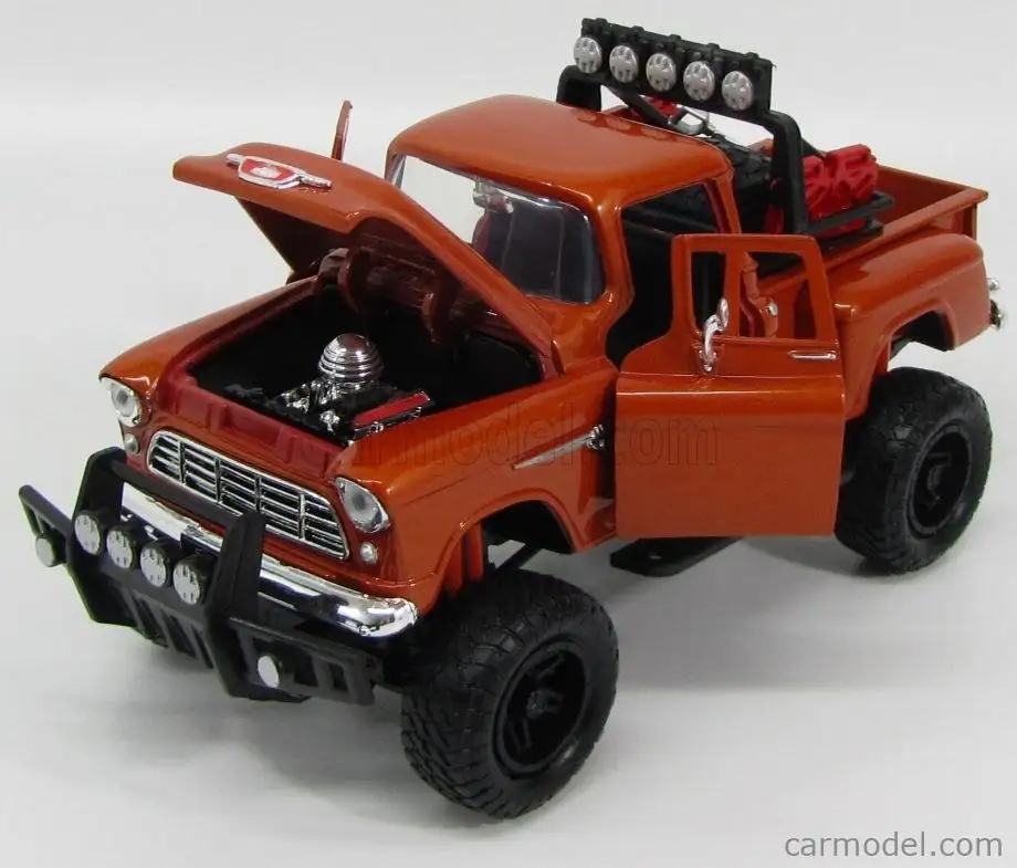 Chevy 5100 Stepside 1955 Motormax Escala 1:24 Off Road – foto 5