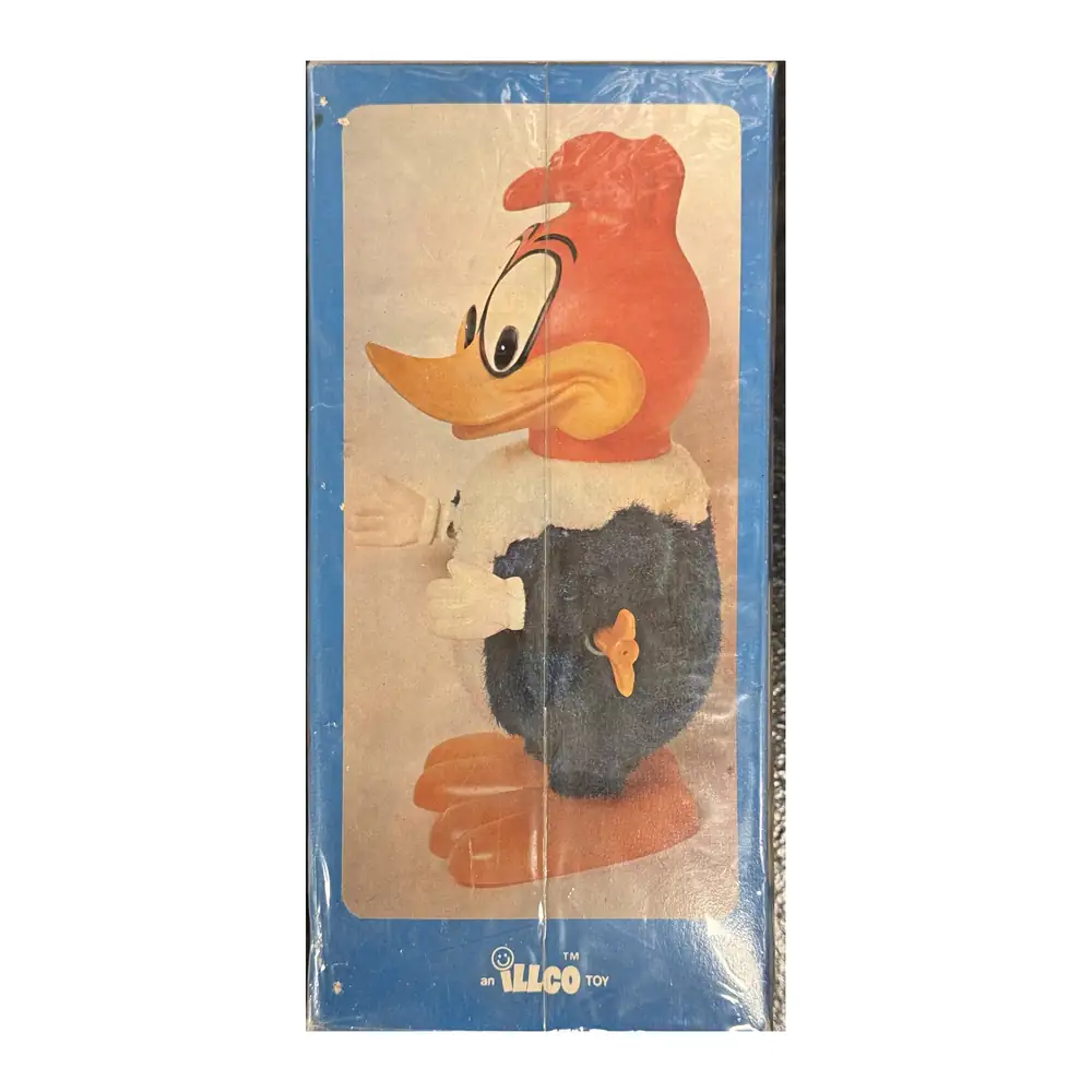 Juguete A Cuerda Pájaro Loco Woody Woodpecker Illco Vintage – foto 3