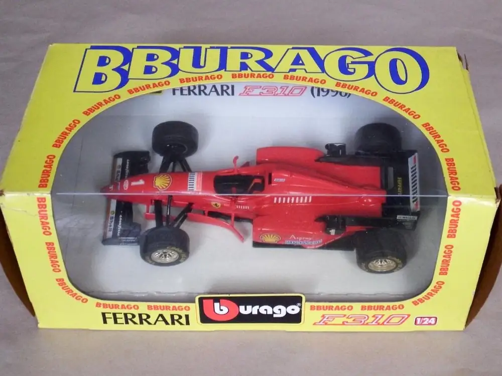 Ferrari F310 1996 Bburago 1:24 Caja Amarilla – foto 2