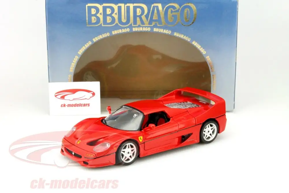 Ferrari F50 Hard Top 1995 Bburago 1:18 Gold Collection Rojo – foto 2