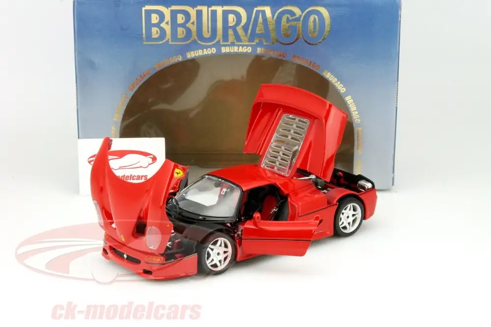 Ferrari F50 Hard Top 1995 Bburago 1:18 Gold Collection Rojo – foto 4